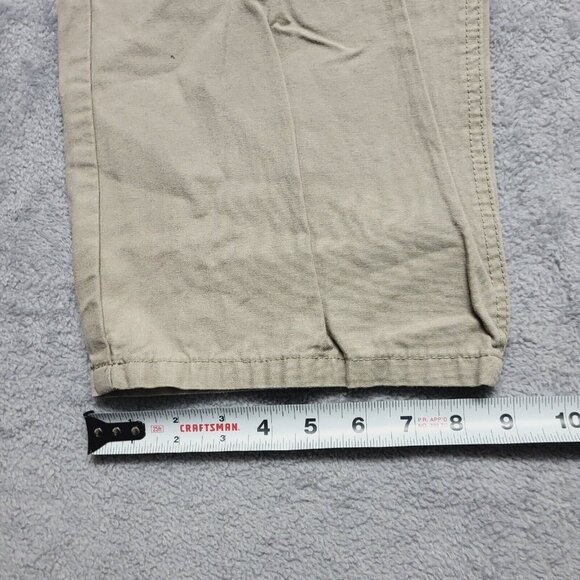 5.11 Tactical Pants Mens 38x33 Beige Cargo Distressed Utility Workwear A2 - Picture 8 of 10